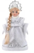 ***Кукла декоративная Снегурочка Василиса, на подставке  31x15x11см арт.88301 - КОЛОРЛОН ВТД Новосибирск
