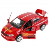 259365  ТМ Технопарк. Машина металл "VW POLO СПОРТ", длина 12 см, откр дв, багаж, инерц. в кор.2*36ш - КОЛОРЛОН ВТД Новосибирск