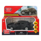 400733 Машина металл INFINITI QX30 МАТОВЫЙ 12 см, двер, багаж, инерц, черный, кор. Технопарк - КОЛОРЛОН ВТД Новосибирск