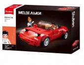 M38-B1128 Конструктор Sluban "Модельки: Кабриолет FX5" (264 дет.) - КОЛОРЛОН ВТД Новосибирск