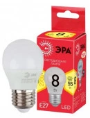 8W ЭРА RED LINE LED P45-8W-827-E27 R Е27 / E27 8 Вт шар теплый белый свет - КОЛОРЛОН ВТД Новосибирск