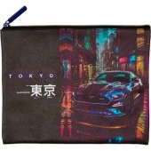 Папка д/тетрадей А5 deVENTE "Label. Tokyo Drift" 8053529 антиванд.кож.зам.,на молн. - КОЛОРЛОН ВТД Новосибирск