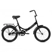 Велосипед ALTAIR CITY 20 (20" 1 ск. рост 14" скл.) 2020-2021, черный/серый, RBKT1YF01002 - КОЛОРЛОН ВТД Новосибирск