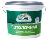 ЭКСПЕРТ Краска потолочная с/б -30С° ( 7кг) - КОЛОРЛОН ВТД Новосибирск