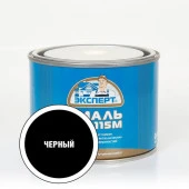 ЭКСПЕРТ Эмаль ПФ-115 глянц черная RAL 9005  (0,4кг; 12шт) - КОЛОРЛОН ВТД Новосибирск