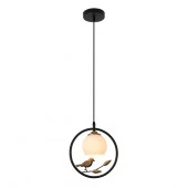 Подвесной светильник  Escada 1113/1S E27*40W Black/Gold - КОЛОРЛОН ВТД Новосибирск