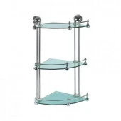 полка угловая стеклянная 3-ая 2203 !! - КОЛОРЛОН ВТД Новосибирск