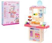 IT107470 Набор "Кухня Girl's club" вода,пар,отк.дв,свет, звук,30акс. в/к 41*10,7*54 см - КОЛОРЛОН ВТД Новосибирск