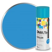 Эмаль аэрозольная Лакра Color универсальная  Голубой 15 - КОЛОРЛОН ВТД Новосибирск
