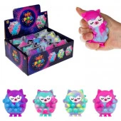 Т23446 1toy Жмяка Hit Pop It "Лама" 8х7х2 см на присосках, 4 вида в асс., 12 шт. в д/б - КОЛОРЛОН ВТД Новосибирск