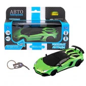 JB1200172ТМ "Автопанорама" Машинка металл.1:32 Lamborghini Aventador LP750 SuperVeloce Roadster, зел - КОЛОРЛОН ВТД Новосибирск