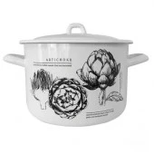 Кастрюля 4,3л цил. "Artichoke" С-16141/4Э (4) - КОЛОРЛОН ВТД Новосибирск