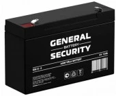 GSL12-6 GENERAL SECURITY Аккумулятор - КОЛОРЛОН ВТД Новосибирск