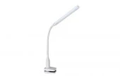 ***Camelion KD-793 C01 белый LED Свет-к настол.,6 Вт,зажим-струбцина,230В,сенс.вкл-е,4 ур.ярк,4000К - КОЛОРЛОН ВТД Новосибирск