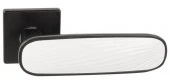 Ручка дверная "PUNTO" SHADE BL/WH-24 черный/белый - КОЛОРЛОН ВТД Новосибирск