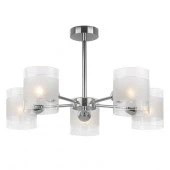Потолочный светильник  Escada 681/5P E14*40W Chrome - КОЛОРЛОН ВТД Новосибирск