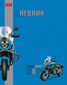 40ДТ5В_36102 Дневник для 1-11кл. 40л А5ф тв.пер зап.. фор. глянц. лам. -Турбо мото спорт- - КОЛОРЛОН ВТД Новосибирск