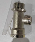Тройник под манометр 1/2" х 1/4" х 1/2" в/в/н с ограничителем MPF - КОЛОРЛОН ВТД Новосибирск