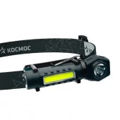 KOC508Lit, аккум, 3Вт+3ВтCOB, кол. линза, Li-ion18650 1200mAh, ABS, IP54, USB Type-C, магнит О - КОЛОРЛОН ВТД Новосибирск