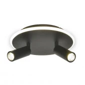 Светильник Escada 20046SMA/02 LED 28W 4000K черный - КОЛОРЛОН ВТД Новосибирск