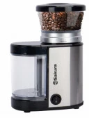 SAKURA Кофемолка SA-6154S 150Вт 150гр жернов нерж - КОЛОРЛОН ВТД Новосибирск