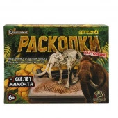 392280 Раскопки мамонт, коробка IQ Эксперимент в кор.2*24шт - КОЛОРЛОН ВТД Новосибирск
