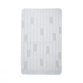 Коврик для ванной комнаты 50*80 см, BRICKS, WHITE FOR-PP-BRK50-80W - КОЛОРЛОН ВТД Новосибирск