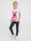 02702_BAT Футболка д/д кор.рукав белый р.158 - КОЛОРЛОН ВТД Новосибирск
