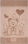 Полотенце махровое Teddy ПЦ-1202-2752 1сорт цв. 10000 100Х150 - КОЛОРЛОН ВТД Новосибирск