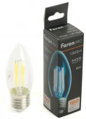 8W Лампа LED1320LM 8W 175-265V E27 6400K C35 прозрачная, LB-1208 - КОЛОРЛОН ВТД Новосибирск