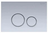 Кнопка Aquatek KDI-0000019 (005C) Хром матовая ободок хром (клавиши круглые) - КОЛОРЛОН ВТД Новосибирск
