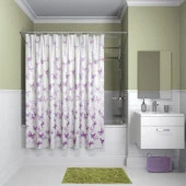 B01P118i11 Штора для ванной комнаты, 180*180см, полиэстер, B01P118i11, IDDIS - КОЛОРЛОН ВТД Новосибирск