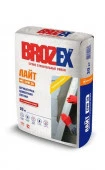 Штукатурная смесь BROZEX ЛАЙТ СРМ 36, 20 кг - КОЛОРЛОН ВТД Новосибирск