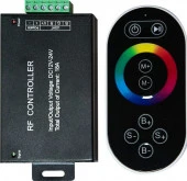 LD55 Контроллер Led ленты с П/У черный, 18А12-24V (подходит для LS606,607) - КОЛОРЛОН ВТД Новосибирск