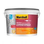 Краска Marshall Akrikor Структурная мат BC 9л - КОЛОРЛОН ВТД Новосибирск