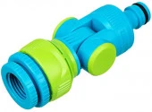 Адаптер штуцерный с внутренней резьбой 1/2"-1" с шарниром, LUXE// Palisad 65781 - КОЛОРЛОН ВТД Новосибирск