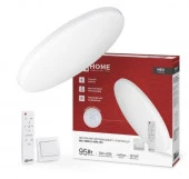 Светильник NEO SIMPLE-95RC-WH 95Вт 230В 3000-6500K 7600Лм 460x67мм с ДУ белый IN HOME - КОЛОРЛОН ВТД Новосибирск