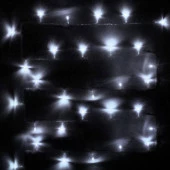 Гирлянда для дома на батарейках 5м 50 ламп LED от 2*АА, прозрач.провод, IP-20, Белый - КОЛОРЛОН ВТД Новосибирск