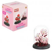Т26541 1Toy Blockformers Конструктор Цветочная коллекция "Пионы", в колбе, 168 дет., пластик - КОЛОРЛОН ВТД Новосибирск