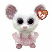 36365 Игрушка мягконабивная белая мышка-балерина НИНА 15 см - КОЛОРЛОН ВТД Новосибирск