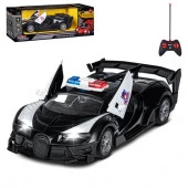 JB0404736 AUTODRIVE 1:24 Р/У машинка,5кан,двери с пульта,свет,цвет черн 29х10,3х12,2см(а) - КОЛОРЛОН ВТД Новосибирск