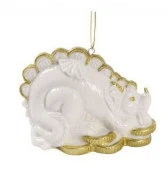 подвесное украшение Дракон с монетками из фарфора / 8х5,5х6,5см арт.91614 - КОЛОРЛОН ВТД Новосибирск
