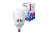 Светодиодная лампа КОСМОС HWLED  40W 220V E27 6500K переходник в комплекте на Е40 - КОЛОРЛОН ВТД Новосибирск