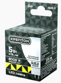 5W Лампа КРЕПТОН LED GU5.3 5W 4000K - КОЛОРЛОН ВТД Новосибирск