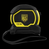 Рулетка ударопрочная 7,5м*25мм BERGER BG1353 (магнит, нейлон, шкала двусторонняя) - КОЛОРЛОН ВТД Новосибирск