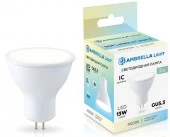 13W Лампа 161304 LED MR16 13W IC GU5.3 4000K 175-265V - КОЛОРЛОН ВТД Новосибирск