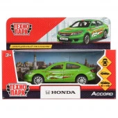 272317  Машина металл "HONDA ACCORD СПОРТ", длина 12см, открыв. двери, инерц. в кор. Технопарк в кор - КОЛОРЛОН ВТД Новосибирск