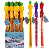 Т22211 1toy Мы-шарики! Гигантские мыл. пуз. с раскл.эл, колба 49 см, 165 мл, Фрукты,12 шт в д/б - КОЛОРЛОН ВТД Новосибирск