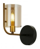 Настенный светильник  Escada 671/1A E14*40W Black/Gold - КОЛОРЛОН ВТД Новосибирск