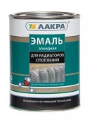 Эмаль алкидная для радиаторов Лакра Бел. п/мат. 0,9кг Л-С - КОЛОРЛОН ВТД Новосибирск
